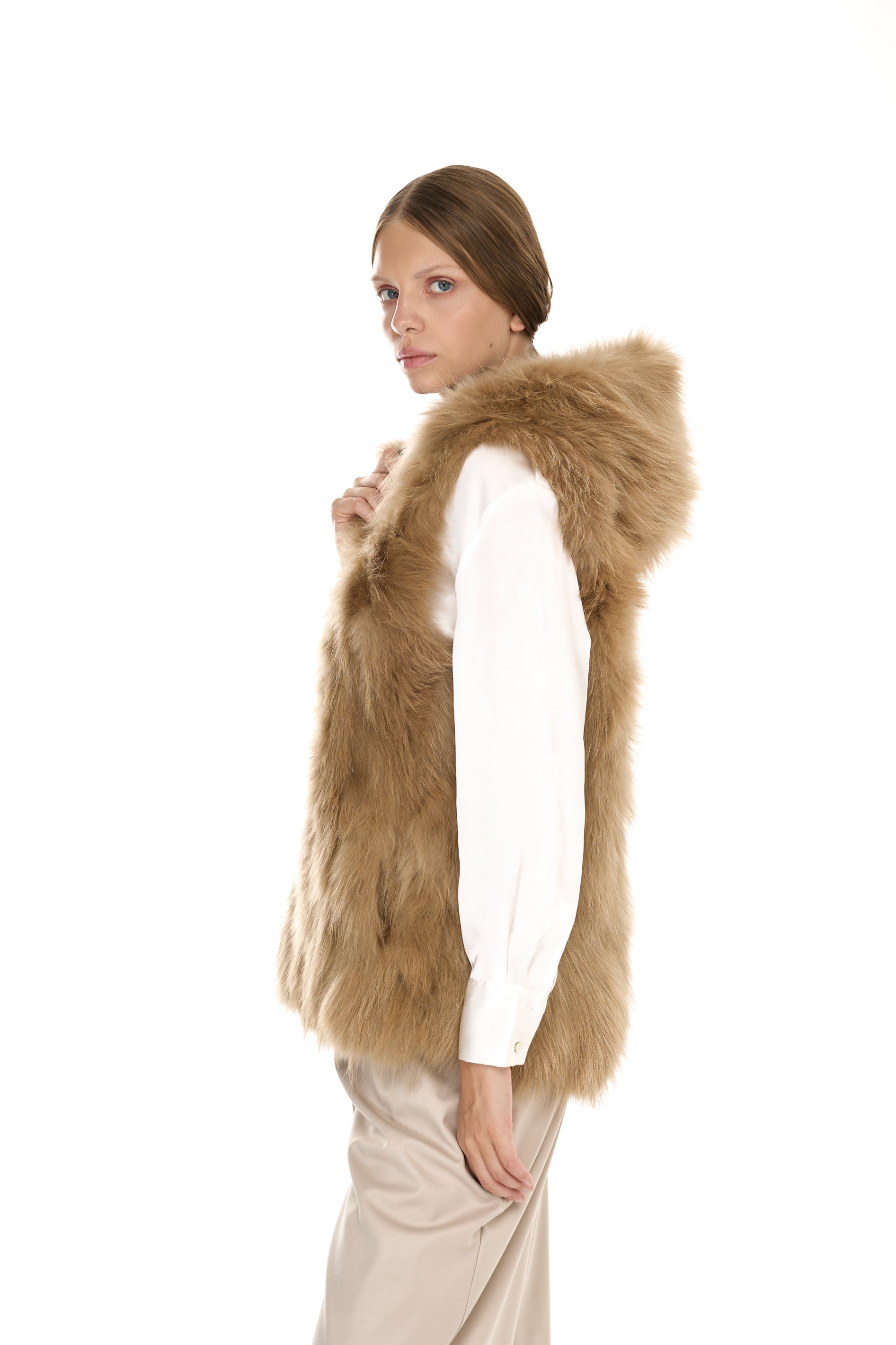 Parka short Urban RACCOON in Misto Cotone Impermeabile con Gilet